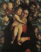 Andrea Mantegna Madonna and Child with Cherubs USA oil painting reproduction